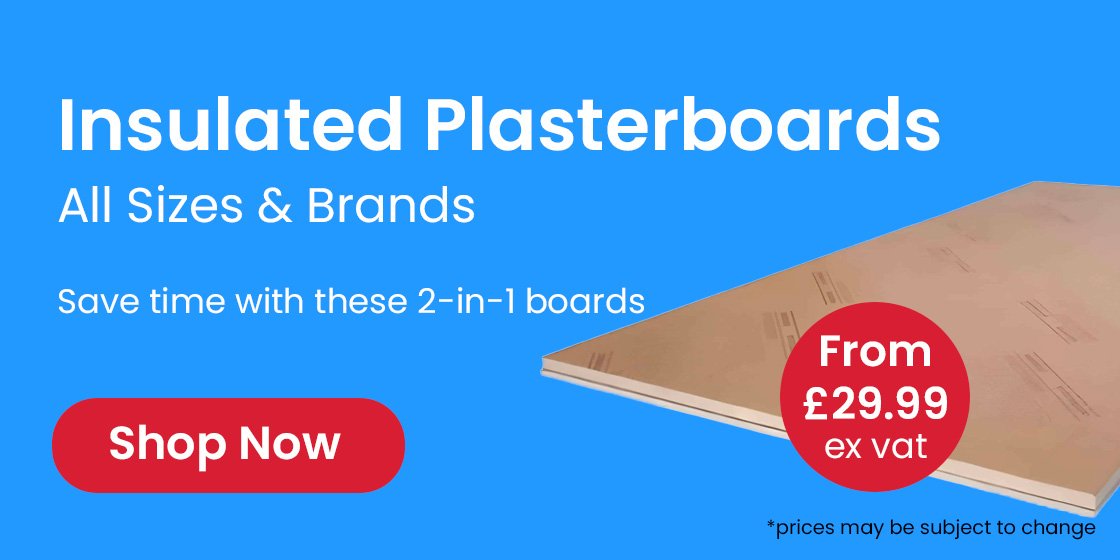cheap insulated plasterboards